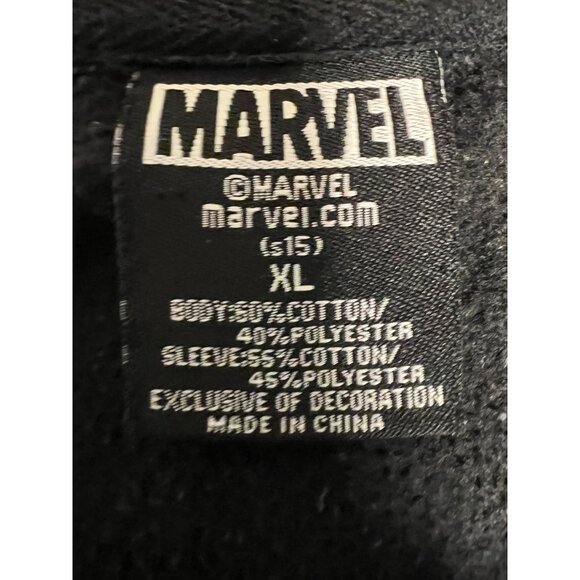 Marvel the Punisher Varsity Style Snap Front XL Embroidered Logo - Picture 8 of 9